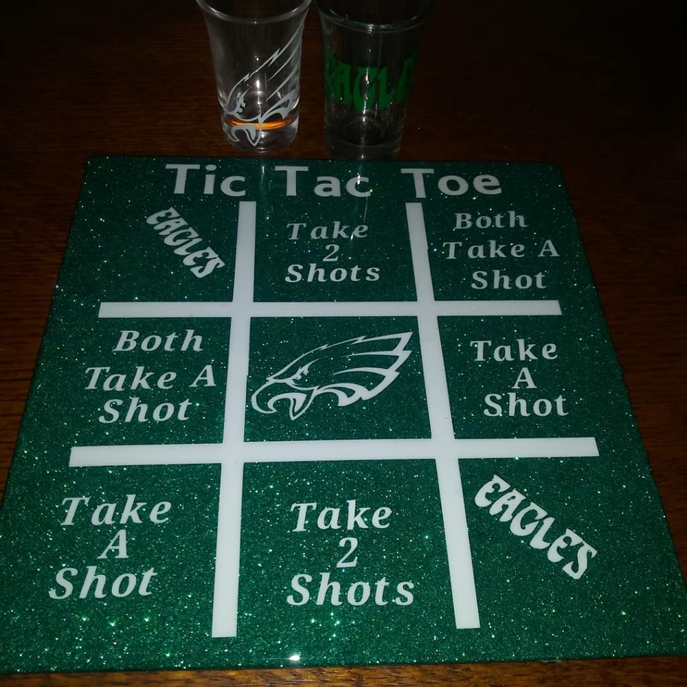 Drunken Tic tac Toe Sports Edition